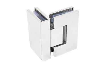 Петля для душевой стекло-стекло 90х55 мм, 90°, нержавеющая сталь AISI 304, полированная t304-2 PSS купить в Нижнем Новгороде