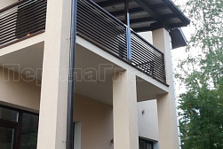 Перила и ограждения из нержавейки и дерева в Нижнем Новгороде. Готовые проекты ПерилаГлавСнаб - фото 12