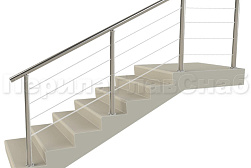 Тросовые ограждения в Нижнем Новгороде. Готовые проекты ПерилаГлавСнаб - фото 1