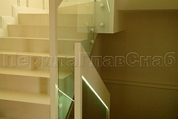 Поручни, перила и ограждения с подсветкой в Нижнем Новгороде. Готовые проекты ПерилаГлавСнаб - фото 24