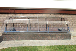 Козырьки и навесы на металлокаркасе в Нижнем Новгороде. Готовые проекты ПерилаГлавСнаб - фото 8