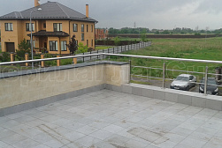 Ограждения и перила без ригелей из нержавеющей стали (без заполнения) в Нижнем Новгороде. Готовые проекты ПерилаГлавСнаб - фото 6