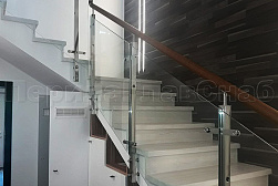 Ограждения лестничных маршей в Нижнем Новгороде. Готовые проекты ПерилаГлавСнаб - фото 11