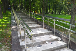 Перила для лестниц из металла в Нижнем Новгороде. Готовые проекты ПерилаГлавСнаб - фото 11