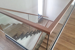 Ограждения лестничных маршей в Нижнем Новгороде. Готовые проекты ПерилаГлавСнаб - фото 14