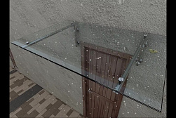 Консольные козырьки и навесы в Нижнем Новгороде. Готовые проекты ПерилаГлавСнаб - фото 12