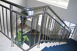 Перила и ограждения с вертикальным заполнением в Нижнем Новгороде. Готовые проекты ПерилаГлавСнаб - фото 3