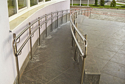 Поручни для инвалидов из нержавеющей стали в Нижнем Новгороде. Готовые проекты ПерилаГлавСнаб - фото 19