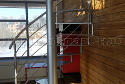 Ограждения для лестниц в Нижнем Новгороде. Готовые проекты ПерилаГлавСнаб - фото 26 Ограждения для лестниц в Нижнем Новгороде. Готовые проекты ПерилаГлавСнаб - фото 26