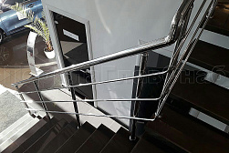 Перила для лестниц из металла в Нижнем Новгороде. Готовые проекты ПерилаГлавСнаб - фото 17