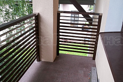 Перила и ограждения из нержавейки и дерева в Нижнем Новгороде. Готовые проекты ПерилаГлавСнаб - фото 11