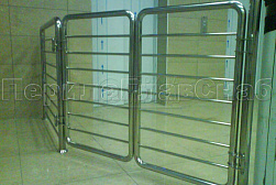 Нержавеющие калитки в Нижнем Новгороде. Готовые проекты ПерилаГлавСнаб - фото 12