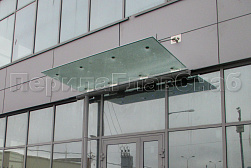 Стеклянные козырьки на вантах в Нижнем Новгороде. Готовые проекты ПерилаГлавСнаб - фото 25