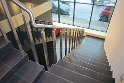 Перила и ограждения с вертикальным заполнением в Нижнем Новгороде. Готовые проекты ПерилаГлавСнаб - фото 12