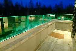 Поручни, перила и ограждения с подсветкой в Нижнем Новгороде. Готовые проекты ПерилаГлавСнаб - фото 11