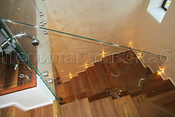 Ограждения лестничных маршей в Нижнем Новгороде. Готовые проекты ПерилаГлавСнаб - фото 2