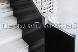 Стеклянные перила для колодезных лестниц в Нижнем Новгороде. Готовые проекты ПерилаГлавСнаб - фото 14