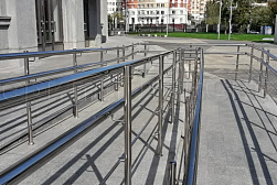 Поручни для инвалидов из нержавеющей стали в Нижнем Новгороде. Готовые проекты ПерилаГлавСнаб - фото 2 Поручни для инвалидов из нержавеющей стали в Нижнем Новгороде. Готовые проекты ПерилаГлавСнаб - фото 2