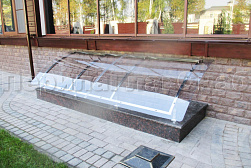 Козырьки и навесы на металлокаркасе в Нижнем Новгороде. Готовые проекты ПерилаГлавСнаб - фото 5