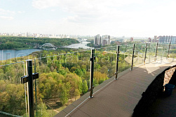 Цельностеклянные ограждения для крыш в Нижнем Новгороде. Готовые проекты ПерилаГлавСнаб - фото 3