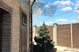 Стеклянные козырьки на вантах в Нижнем Новгороде. Готовые проекты ПерилаГлавСнаб - фото 17