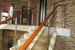 Ограждения лестничных маршей в Нижнем Новгороде. Готовые проекты ПерилаГлавСнаб - фото 30