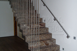 Перила и ограждения с вертикальным заполнением в Нижнем Новгороде. Готовые проекты ПерилаГлавСнаб - фото 17