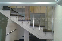 Перила и ограждения с вертикальным заполнением в Нижнем Новгороде. Готовые проекты ПерилаГлавСнаб - фото 8