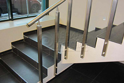 Перила и ограждения с вертикальным заполнением в Нижнем Новгороде. Готовые проекты ПерилаГлавСнаб - фото 13