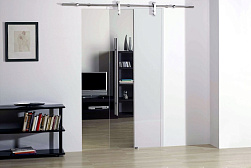 Раздвижные стеклянные двери в Нижнем Новгороде. Готовые проекты ПерилаГлавСнаб - фото 1