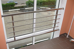 Ограждение на окна из нержавеющей стали в Нижнем Новгороде. Готовые проекты ПерилаГлавСнаб - фото 18