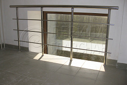 Ограждение на окна из нержавеющей стали в Нижнем Новгороде. Готовые проекты ПерилаГлавСнаб - фото 22