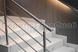 Поручни, перила и ограждения с подсветкой в Нижнем Новгороде. Готовые проекты ПерилаГлавСнаб - фото 2