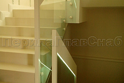 Ограждения лестничных маршей в Нижнем Новгороде. Готовые проекты ПерилаГлавСнаб - фото 26