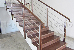 Четырёх и многоригельные перила и ограждения в Нижнем Новгороде. Готовые проекты ПерилаГлавСнаб - фото 5
