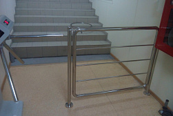 Ограждение лестницы от детей в Нижнем Новгороде. Готовые проекты ПерилаГлавСнаб - фото 7