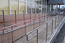 Поручни для инвалидов из нержавеющей стали в Нижнем Новгороде. Готовые проекты ПерилаГлавСнаб - фото 22