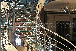 Ограждения для лестниц в Нижнем Новгороде. Готовые проекты ПерилаГлавСнаб - фото 19 Ограждения для лестниц в Нижнем Новгороде. Готовые проекты ПерилаГлавСнаб - фото 19