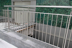 Перила и ограждения с вертикальным заполнением в Нижнем Новгороде. Готовые проекты ПерилаГлавСнаб - фото 7