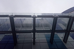 Стеклянные козырьки на спайдерах в Нижнем Новгороде. Готовые проекты ПерилаГлавСнаб - фото 10