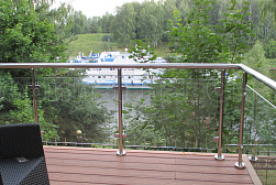 Перила и ограждения для террас в Нижнем Новгороде. Готовые проекты ПерилаГлавСнаб - фото 22