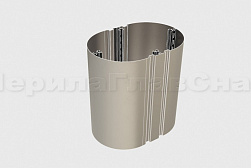 Облицовка колонн нержавеющей сталью в Нижнем Новгороде. Готовые проекты ПерилаГлавСнаб - фото 3