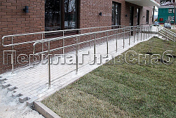 Хромированные перила в Нижнем Новгороде. Готовые проекты ПерилаГлавСнаб - фото 4