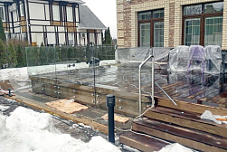 Ограждения для террас в Нижнем Новгороде. Готовые проекты ПерилаГлавСнаб - фото 22