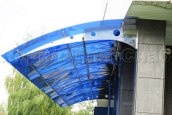 Консольные козырьки и навесы в Нижнем Новгороде. Готовые проекты ПерилаГлавСнаб - фото 3