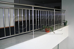 Перила и ограждения с вертикальным заполнением в Нижнем Новгороде. Готовые проекты ПерилаГлавСнаб - фото 4