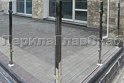Перила и ограждения для террас в Нижнем Новгороде. Готовые проекты ПерилаГлавСнаб - фото 21