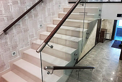 Перила и ограждения из нержавейки и дерева в Нижнем Новгороде. Готовые проекты ПерилаГлавСнаб - фото 15