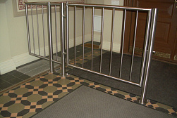 Ограждение лестницы от детей в Нижнем Новгороде. Готовые проекты ПерилаГлавСнаб - фото 1