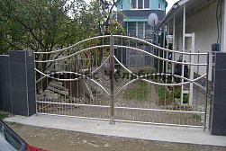 Нержавеющие калитки в Нижнем Новгороде. Готовые проекты ПерилаГлавСнаб - фото 11